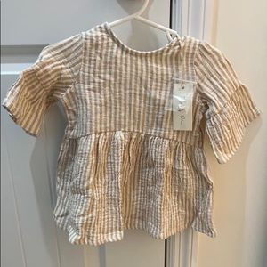 Rylee & Cru Dress. 6-12 months.